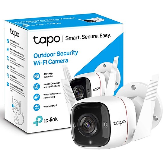 Camera IP Wifi TP-Link Tapo C310 / C320WS / C120 Độ Phân Giải 2K, Đàm Thoại 2 Chiều, Giám Sát An Nin