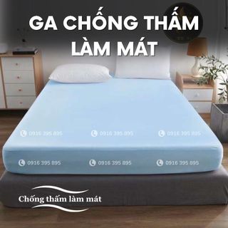 Ga chống thấm làm mát Ameli, drap chống ngấm nước tuyệt đối, bảo vệ đệm/nệm