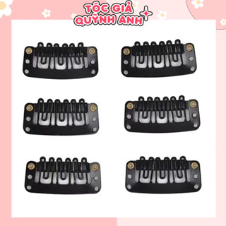 10 Kẹp phím bấm tóc giả dùng để giữ cố định tóc, Combo 10 kẹp ghim bấm cố định tóc giả chắc chắn