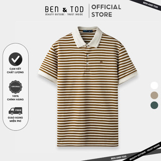 Áo Polo Form CASUAL FIT CS1300BD291 BEN &TOD co giãn trẻ trung thoải mái nam tính