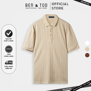 Áo Polo nam BEN & TOD CS1300BC166 thanh lịch sang trọng đơn giản thoải mái