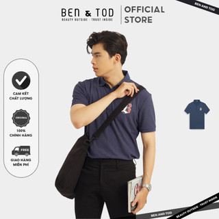Áo polo nam có cổ BEN & TOD 22008 vải thun cotton nam tính chỉnh chu sang trọng trẻ trung OUTLET 219