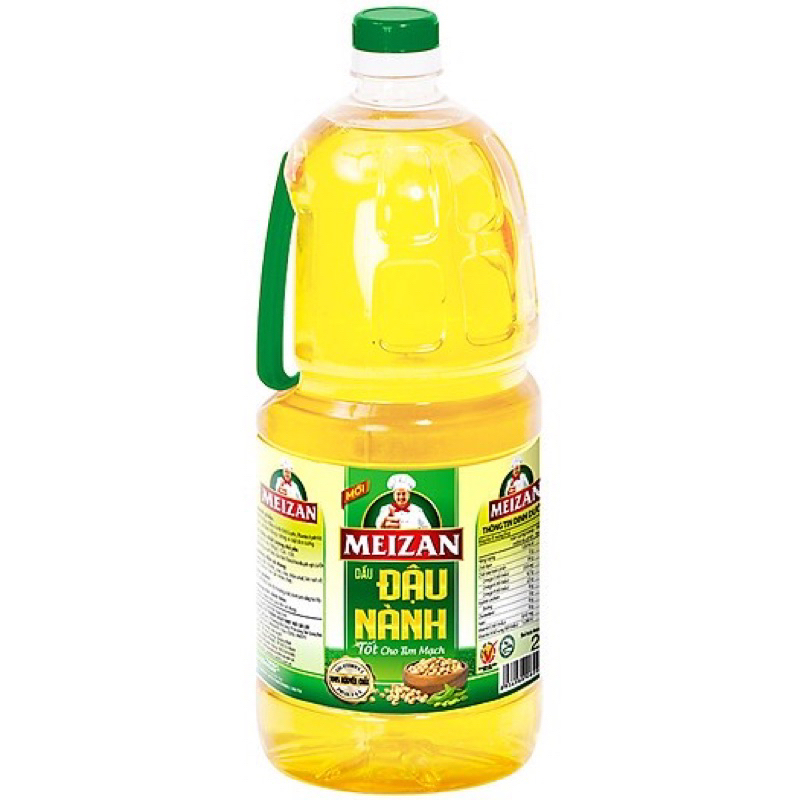 Dầu ăn Meizan đậu nành 2L