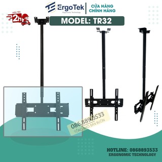 Giá treo tivi thả trần TR32 32 - 43 inch - Giá Treo Tivi Ngược Trần - Thép - Độ dài 1.5 mét [ Rẻ Hơn NB T560 ]