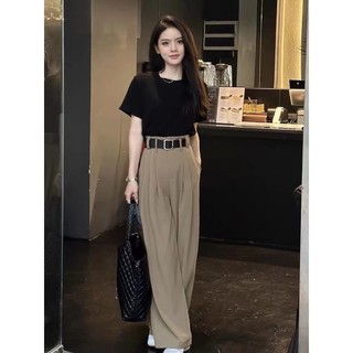 Quần ống rộng nữ,Quần suông ống rộng chất đẹp chuẩn form-LNS- Mã 6340
