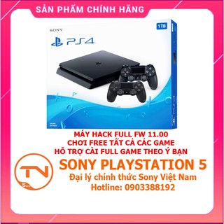 Máy game PS4 Slim CHÉP FULL GAME FW 11.00 - Sony Playstation Bảo hành 12 tháng