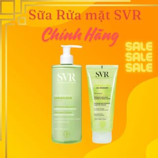 Sữa rửa mặt dạng gel svr sebiaclear gel moussant 200ml - 400ml chính hãng