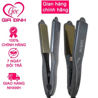 Máy dập xù GALI, bấm xù tóc, bấm mè tạo kiểu tóc làm phồng chân tóc bản to 4 mức chỉnh nhiệt