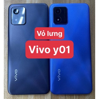 Lưng vỏ +kính camera+phím bấm điện thoại vivo y01