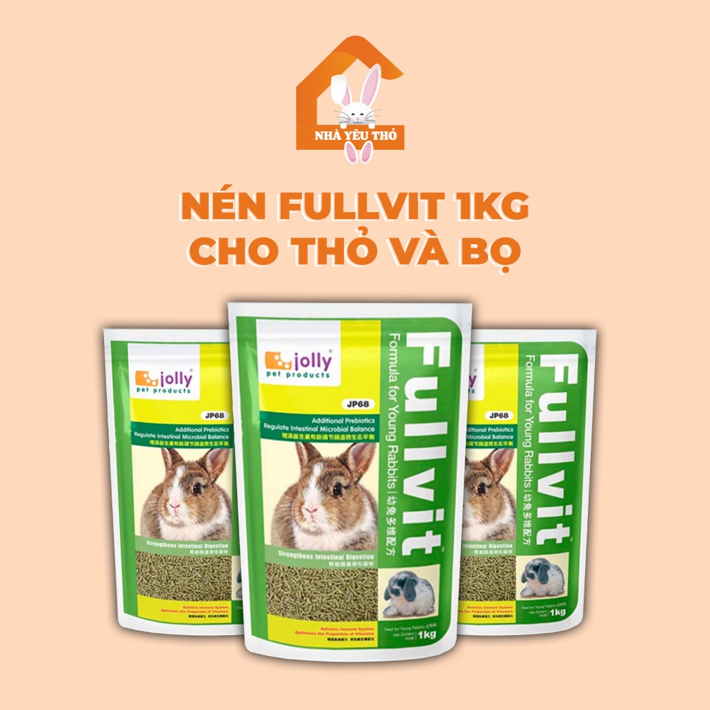 Nén Fullvit 1kg cho thỏ