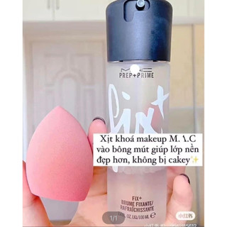 Xịt Khóa Makeup MAC Prep + Prime Face Fix Setting Spray 30ml