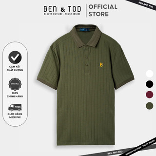 Áo Polo BEN & TOD CS1300BC157 in icon B co giãn năng động đơn giản