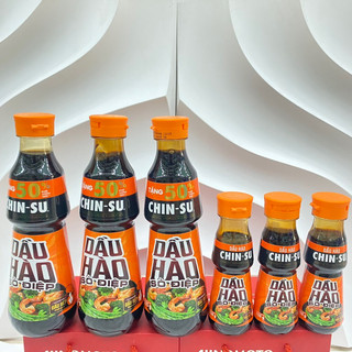Dầu hào Chinsu - Dầu hào sò điệp ngon hảo hạng chai 525g