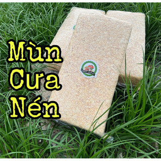Mùn cưa lót chuồng cho thú nuôi. Mùn cưa nén cây [cây lớn - khoảng 1kg]