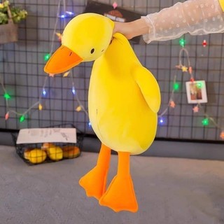 Gấu bông vịt vàng bông mềm.Vịt bông trầm cảm mệt mỏi  size 60cm
