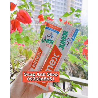 Kem đánh răng ngừa sâu răng elmex JUNIOR cho trẻ 6-12 tuổi