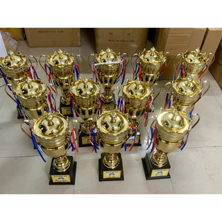 cúp bóng đá lơn vàng đẹp