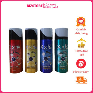 Xịt body mist khử mùi toàn thân XXIS cho nam hương nước hoa thơm lâu 200ml.