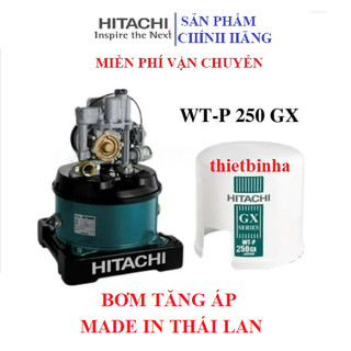 Máy bơm nước tăng áp Hitachi WT-P250GX2-SPV, bảo hành 3 năm