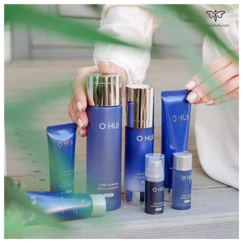 Sét Ohui Xanh Cao Cấp Hàn Quốc - Bộ 7 sản phẩm