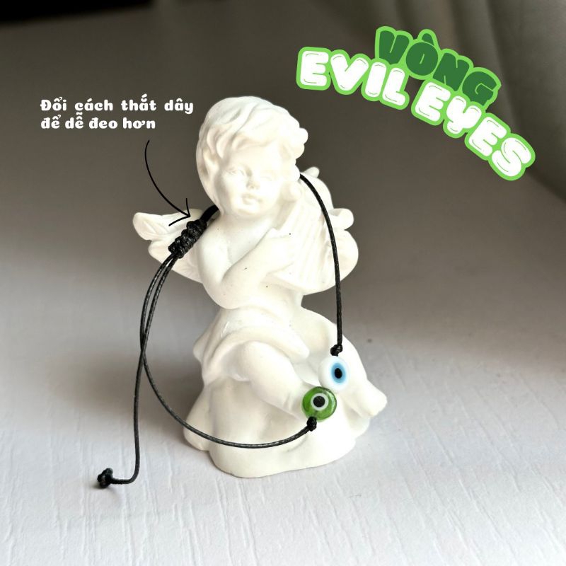 Vòng tay Evil Eyes Thuỷ Tinh mini - meryl.tarot