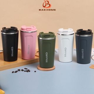 Bình Giữ Nhiệt 510ml, Ly Giữ Nhiệt Coffee Inox 304 Màn Hình LED Hiển Thị Nhiệt Độ - Darling Home