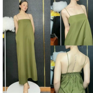 Đầm maxi hai dây dáng rộng suông siêu xinh m534