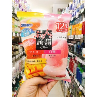 Thạch Orihiro 240g - xoài, đào (Nhật)