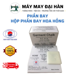 Hộp phấn bay hoa hồng sử dụng trong ngành may phù hợp với các loại vải, không gây hại đến sức khỏe