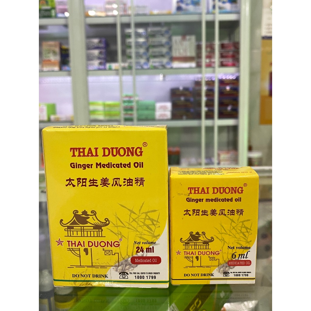 DẦU GỪNG THÁI DƯƠNG chai 24ml