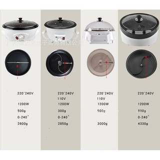 nồi rang cafe mini tự động đảo