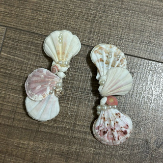 (CÓ SẴN -ẢNH THẬT) KẸP TÓC VỎ SÒ 🐚🪸