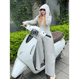 Áo Chống Nắng Toàn Thân Nữ PTLUXURY Chất Vải Umi Hàn Upt50+ Chống Tia Uv From Dáng Dài Rộng Chất Liệu Thoáng Mát
