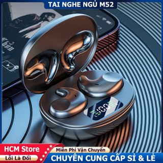 Tai Nghe Nằm Ngủ M52 Bluetooth 5.4 Pin Trâu Sử Dụng 5-6H, Âm Thanh HiFi Chống Ồn, CHống Nước, Có Mic