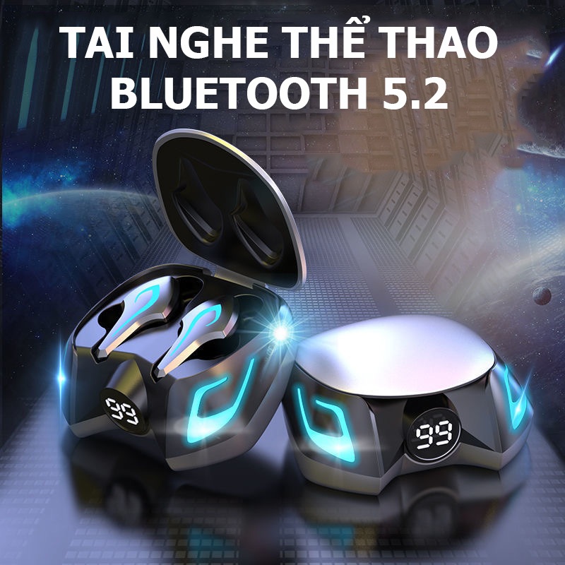 [Bản Cao Cấp]Tai Nghe Gaming K8 Bluetooth 5.2 Độ Trể Thấp Chơi Game Mượt Hơn Âm Thanh HiFi Có Led RG