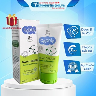 Bebble Facial Cream chai 50ml - Kem dưỡng ẩm da cho bé