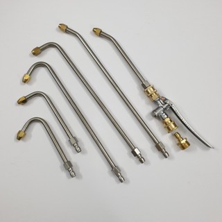 Tay bóp xịt rửa vệ sinh máy lạnh - điều hòa - rửa xe Chân Nối Nhanh 1/4 inch ren 22mm kèm cần cong các loại