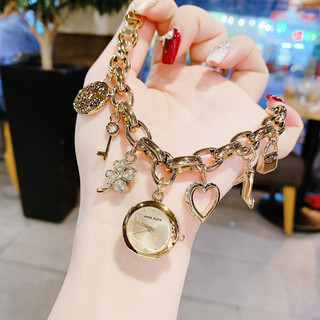 Đồng hồ nữ Anne Klein dáng lắc tay kèm charm xinh xắn, full box chính hãng