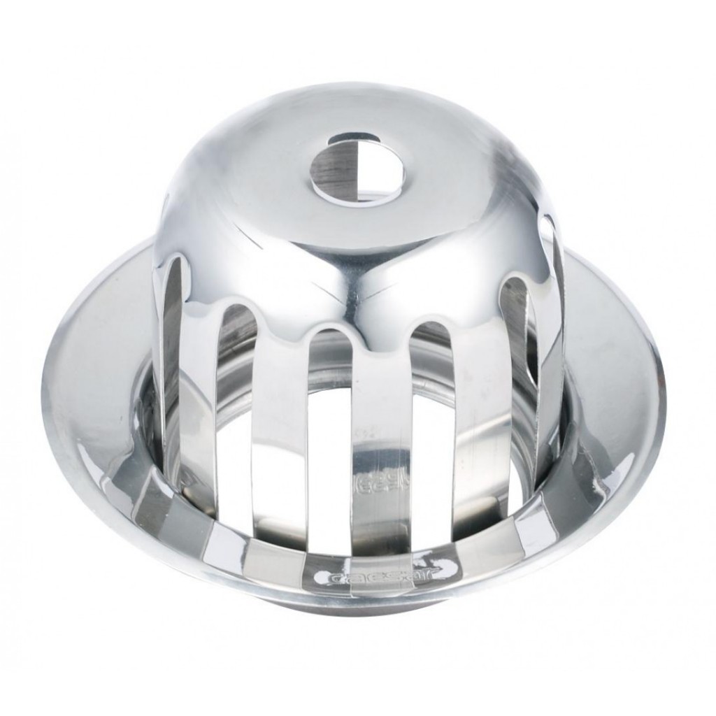 Cầu chắn rác, lọc rác inox 304 dùng cho ống phi 90 chính hãng Caesar F2323A