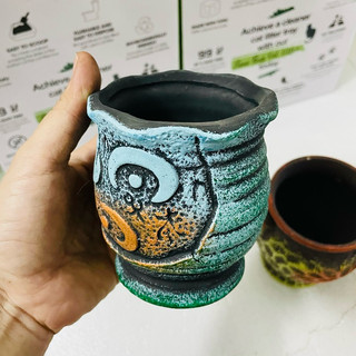 [CÓ SHIP TỈNH] Chậu Gốm Sơn Giả Cổ (Nhiều kiểu)