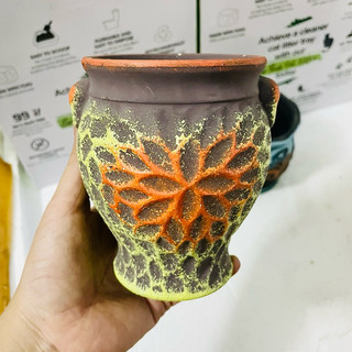 [CÓ SHIP TỈNH] Chậu Gốm Sơn Giả Cổ (Nhiều kiểu)