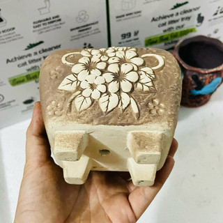 [CÓ SHIP TỈNH] Chậu Gốm Sơn Giả Cổ