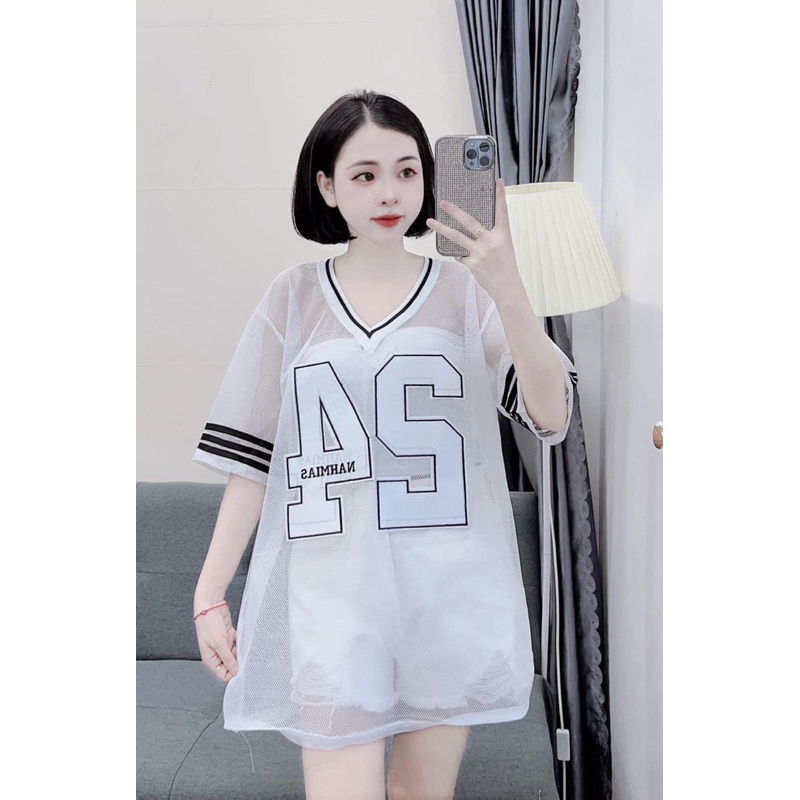 [ Rẻ vô địch ] Set áo lưới hai món số 24 ( áo lưới + áo hai dây) | BigBuy360 - bigbuy360.vn