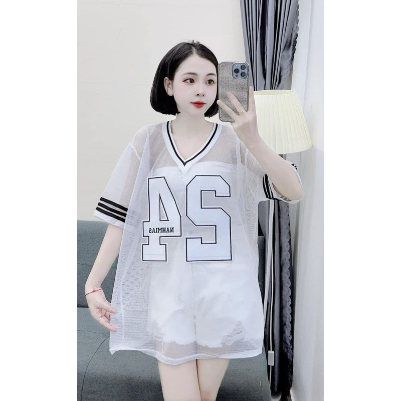 [ Rẻ vô địch ] Set áo lưới hai món số 24 ( áo lưới + áo hai dây) | BigBuy360 - bigbuy360.vn