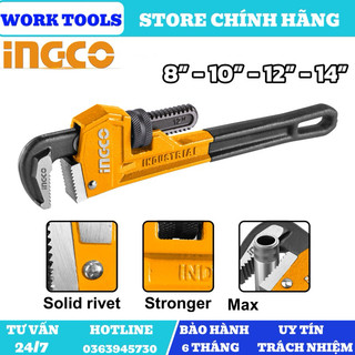 Đồ nghề ingco mỏ lết răng 8inch—>14inch hpw0808 - hpw0810 - hpw0812 - hpw0814