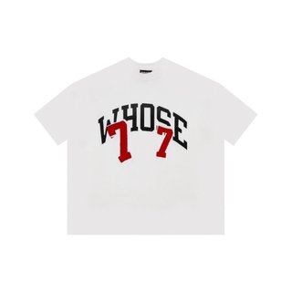 SEVEN TEE - Áo thun boxy Whose đắp vải