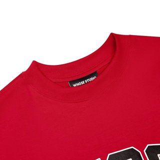 SEVEN TEE - Áo thun boxy Whose đắp vải