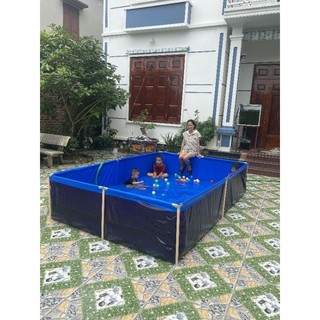 Bể bạt nuôi ốc ếch cá lươn, bể bơi cho tre ,khung phi 28