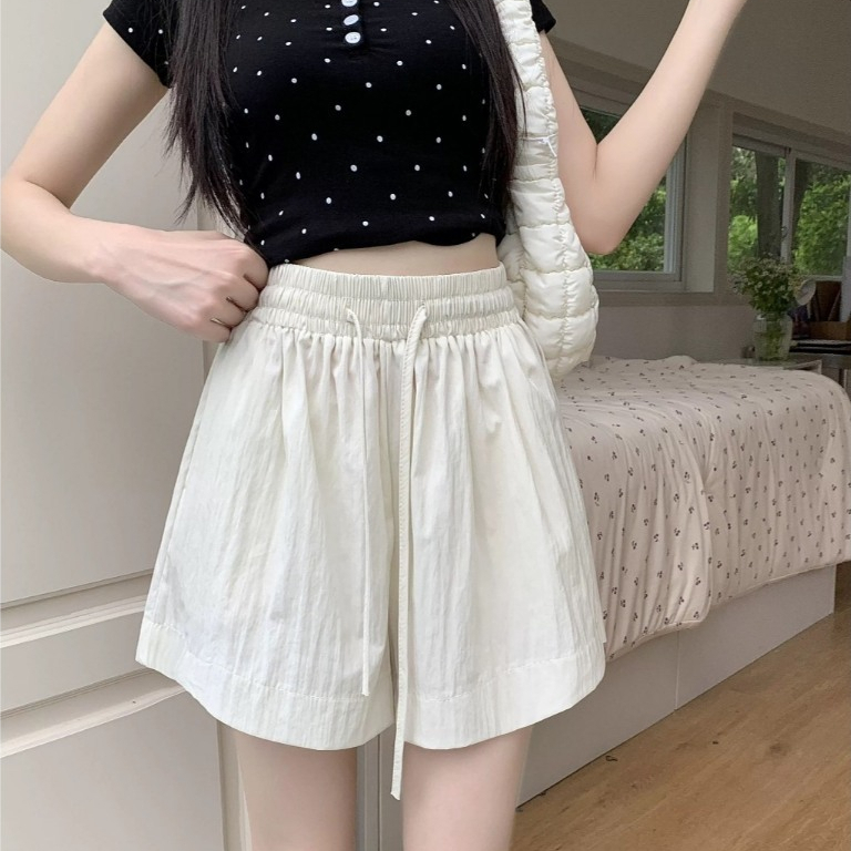 Quần Short Nữ Chất Đũi Gió Mềm Mát Cạp Chun Co Giãn Halog.Store | BigBuy360 - bigbuy360.vn