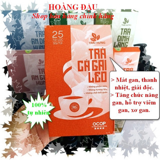 Trà Cà gai leo Thái Hưng mát gan, xóa mụn nhọt, mẩn ngứa